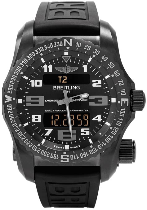 breitling titanium emergency mission watch|breitling emergency satellite.